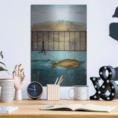 Red Barrel StudioĀ® ''Good Companion'' By DB Waterman, Metal Wall Art, 16"X24"