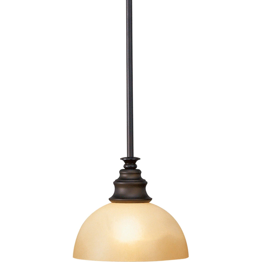 Volume Lighting Rainier Single Light 7" Wide Mini Pendant