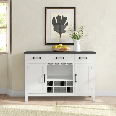 Paille 52" Wide 3 Drawer Sideboard