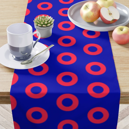 Phish Donut Table Runner 90"x16"