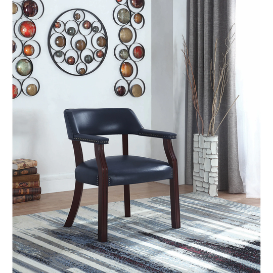 Mina Upholstered Open Back Office Chair