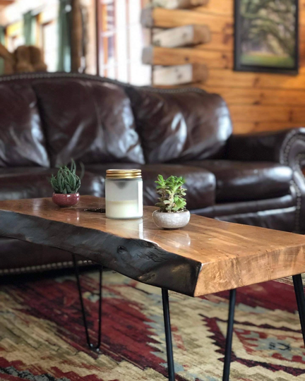 Live Edge Coffee Table