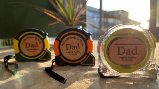 Custom Engraved Tape Measure - Father's Day Gift Ideas For Grandpa Tool Gifts The King Of Measurement Tapeline