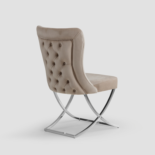 Ottomanson Imperial Collection Upholstered Dining Chair (2-Set) (No Assembly Required)