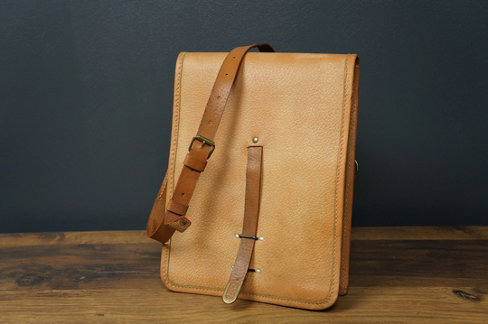 Bag, Military Shoulder Leather Brown Bag Ussr, Vintage Military, For Ipad, Officer Men's