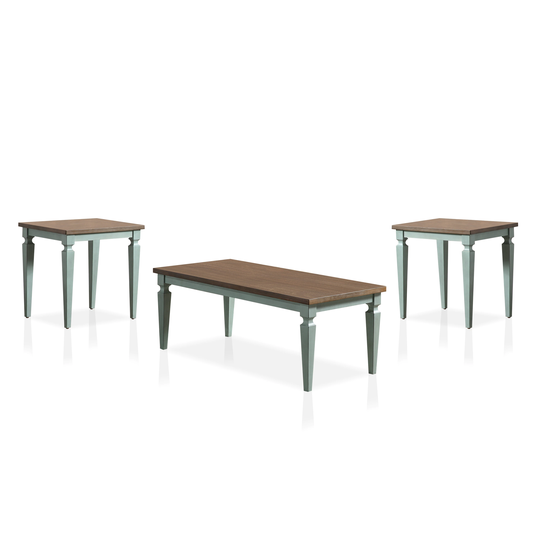 Furniture of America Nomara Country 3-piece 48-inch Coffee Table Set