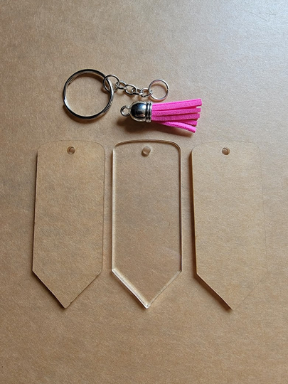 Acrylic Pencil Blank, Custom Teacher Keychain Gift, Cast School, Personalize Make Your Own Keychain, Back To School