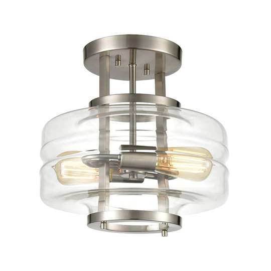 Rover 2-Light Semi Flush Mount