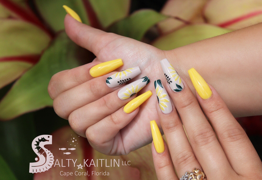 Sunshine State Press On Gel Nails