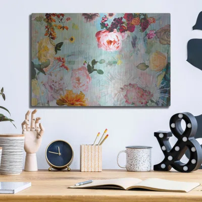 Red Barrel Studio® ''BLOOM OF ROSE'' By DB Waterman, 24"X16"
