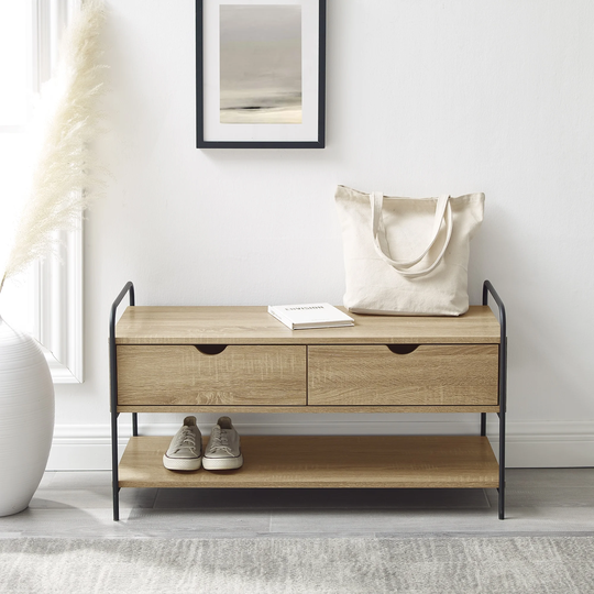 Middlebrook Designs Urban 2-Drawer Storage Entry Bench