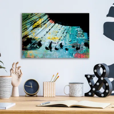Merry Go Round by DB Waterman - Unframed Graphic Art