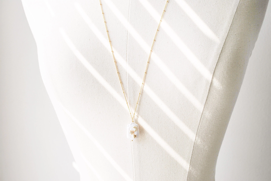 Pearl Necklace, Pearlpendant, Long Necklace, Beaded Necklace, Pearl Charm Necklace, Dainty Necklace, Layered Gold Necklace