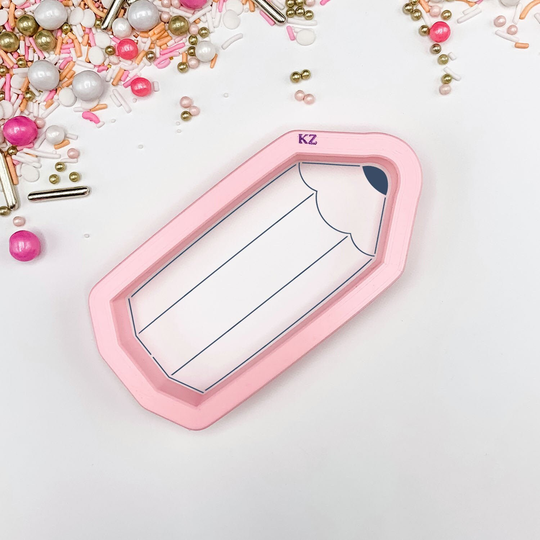 Fast Shipping Colored Pencil Cutter & Stencil, Cookie Cutter, Teacher Appreciation Day, School