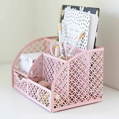 Riviera Metal Desk Organizer