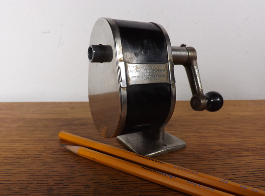Pencil Sharpener Screw Mount ~ Automatic Division Of Spengler Loomis Mfg. Chicago Retro Desk Vintage Office