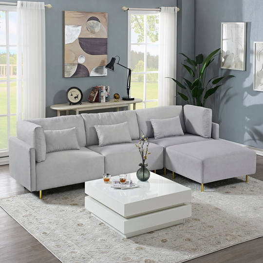 Modern Luxury Sectional Sofa Couch