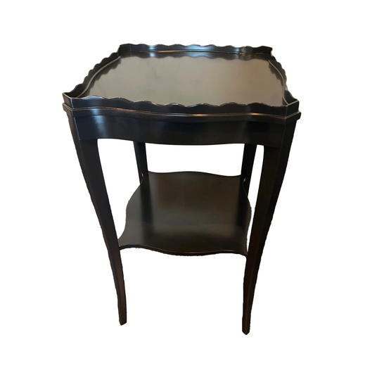 Available Scallop Edge Side Table