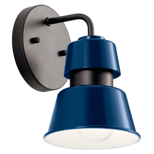 Kichler Lighting Lozano 1-Light Outdoor Wall Light Catalina Blue