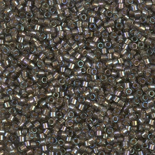 Db 1773, Light Gray/stone Inside Color Lined Ab - Miyuki Delica Beads Size 11 5 Grams Japanese Cylinder Seed Beads, Retail & Wholesale
