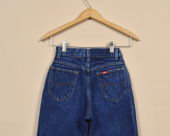 Lee Kids Size 23 Vintage Denim Dark Wash Jeans