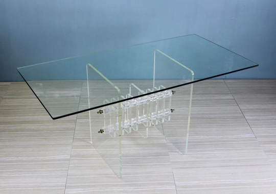 Modernist Lucite Coffee Table