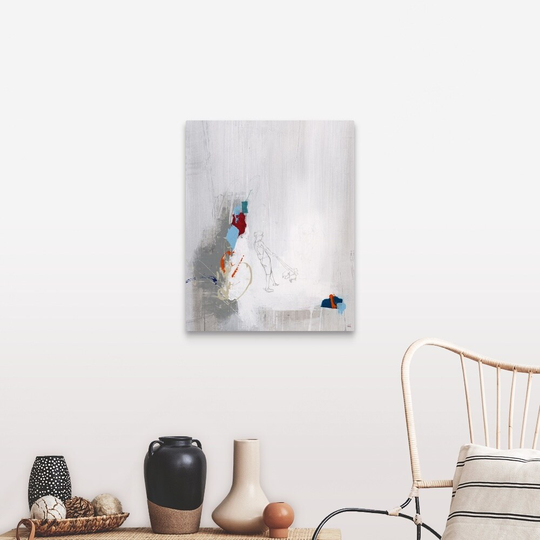 "Down the Street II" Canvas Wall Art