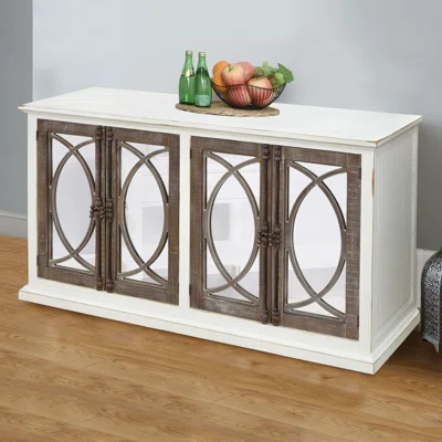 Gilbertville Sideboard with Mirrored-Glass Doors