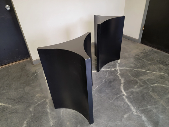 Metal Table Base Rolled Column Style - Any Size/Color