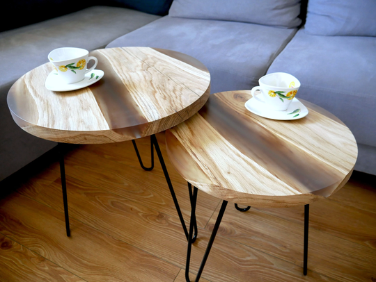 Coffee Table Set 2In1, Epoxy Resin