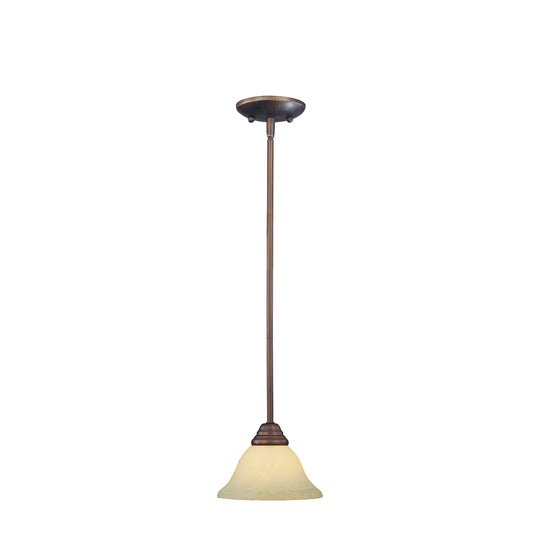 Millennium Lighting Fulton 1 Light Rubbed Bronze Mini-Pendant Fixture