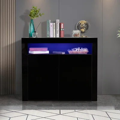 Takiah 42.52'' Wide Solid Wood Sideboard