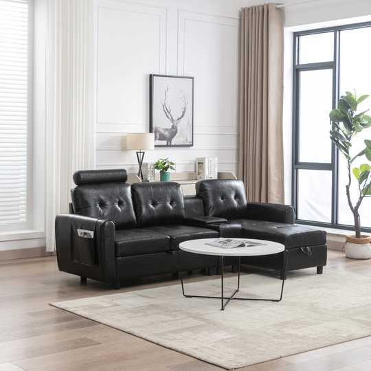 Cozy Sectional Storage Sofa for Living Room