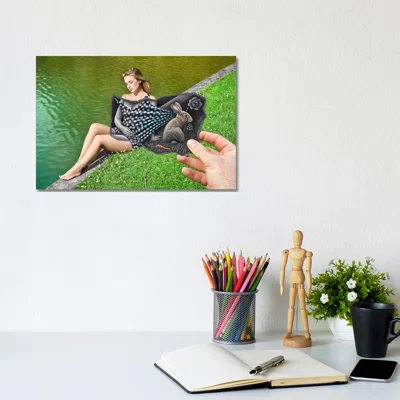 Pencil vs. Camera - 69 by Ben Heine - Graphic Art Print