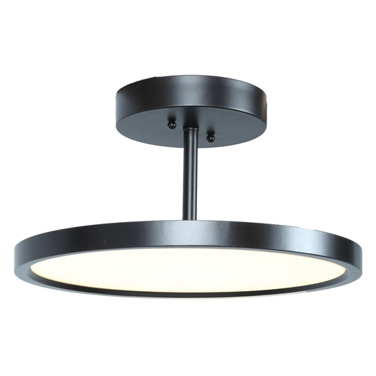 Access Lighting Sphere Single Light 15" Wide Integrated LED Semi-Flush