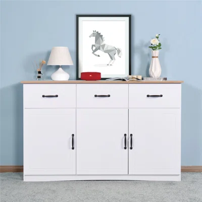 Bromont 53.15" Wide 3 Drawer Sideboard