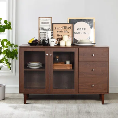 48.81" Wide 3 Drawer Sideboard