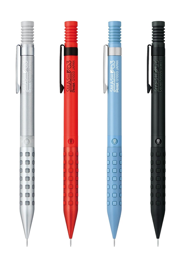Pentel Smash Work Limited Edition Mechanical Pencil 0.3mm Q-1003 4 Color Barrel Set