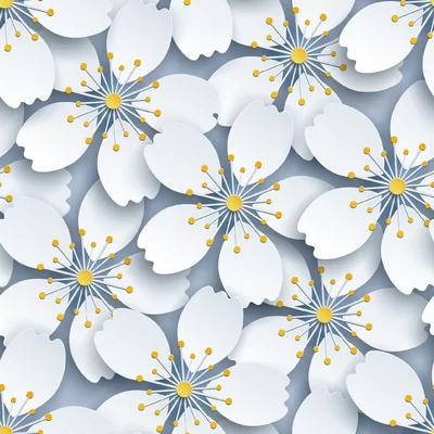 Druacullin Petals Blossom 10' L x 24" W Wallpaper Roll