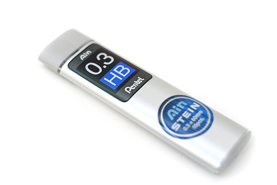 Pentel New Ain Pencil Refill Lead 0.3mm Hb