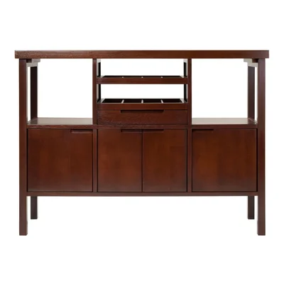 Gruia 45.98'' Wide Walnut Wood Sideboard
