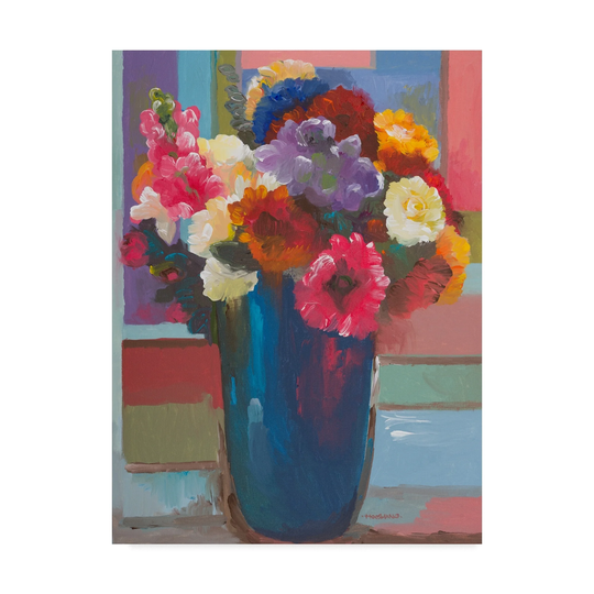 Hooshang Khorasani 'Nature Selected' Canvas Art - Multi-color