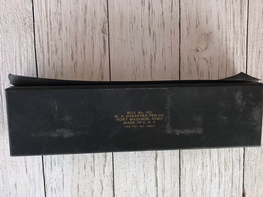 Estate Find 1940's W.a. Scheaffer Box No. S32 Marine Pencil Wwii Era Box Only