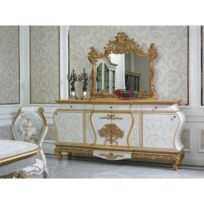 Denielle 3 Drawer Sideboard