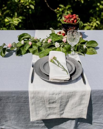 Linen Table Runners, Runner Wedding, Eco Friendly Linen Tablecloth, Rustic Runner, Topper, Wedding