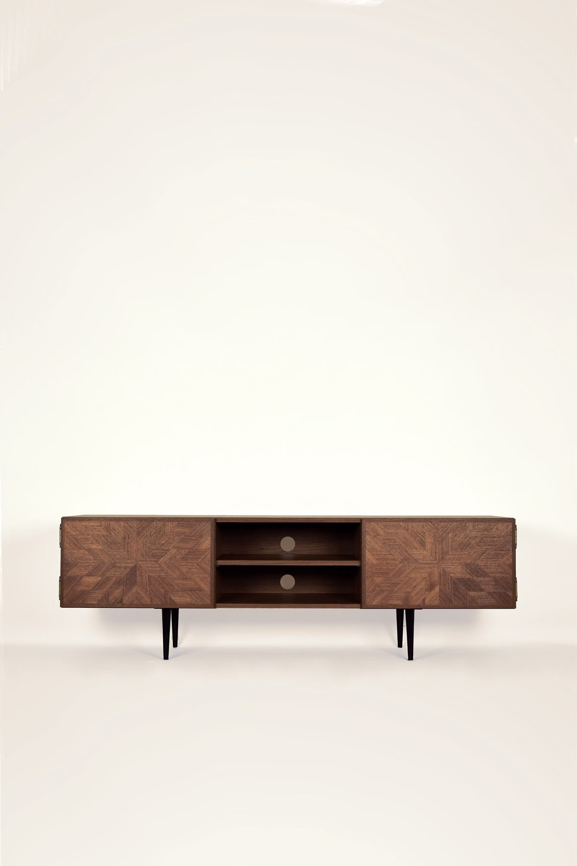 Sideboard, Media Console, Center, Tv Unit, Credenza - Walnut, Mid Century