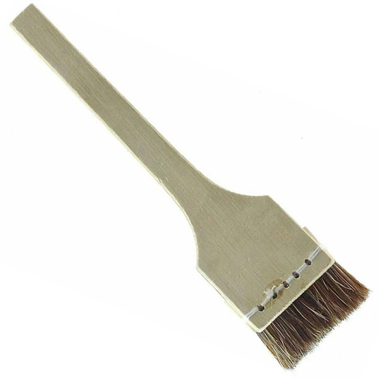 Sanesu Japanese Traditional Printmaking Hake Paintbrush Large Wash Stenciling Paint Brush 36mm, With Wood Handle, For Woodblock