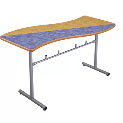 Wave 96" x 30" Rectangular Cafeteria Table