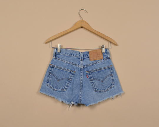 Levi's 501 Size 23/24 Denim Button Fly Shorts