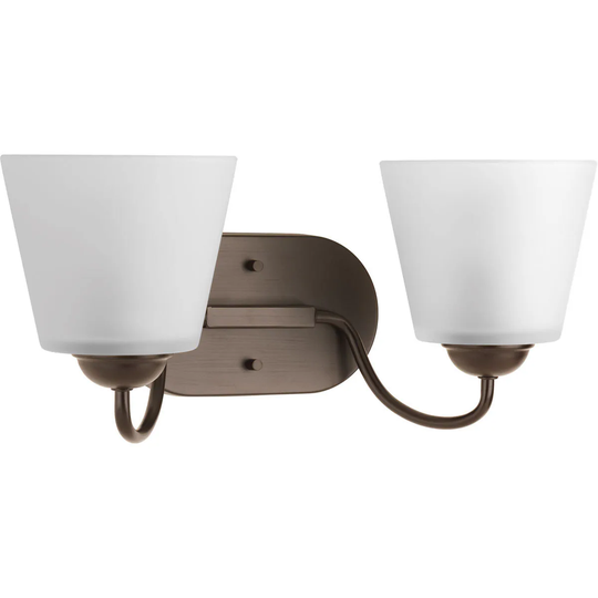 Progress Lighting P2128-20 Arden Steel 2-light Bath Fixture